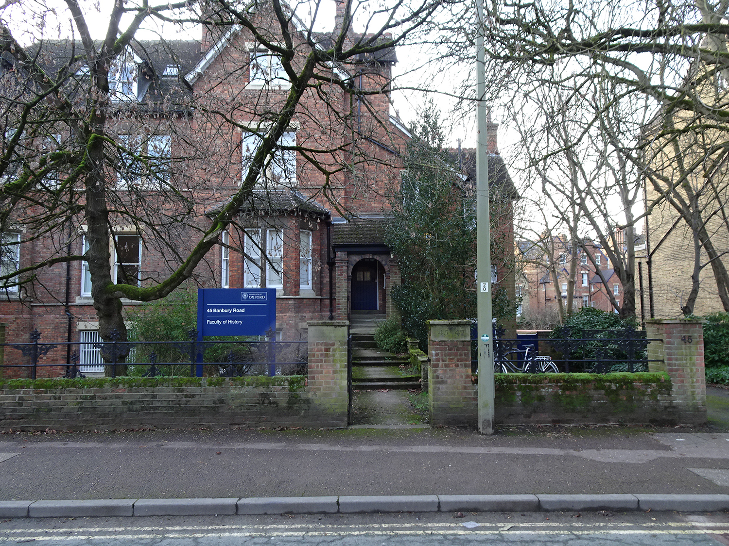 45 Banbury Road Access Guide