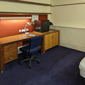 Christ Church - Accessible bedroom - (7 of 10) - Desk and high shelves