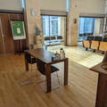 Christ Church - Lecture theatre - (13 of 15) - Desk and chairs