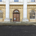 Christ Church - Peckwater Quad - (11 of 12) - Steps and ramp to Christ Church Library