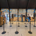 Christ Church - Visitor Centre and shop - (4 of 11) - Queuing barriers and ticket counter
