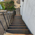 John Krebs Field Station - Outdoor seating - (6 of 8) - Stairs to first floor seating area