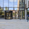 Life and Mind Building - Entrances - (2 of 6) - Main entrance revolving door and powered door