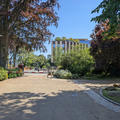 Parking (2 of 3) - Step-free route from the Blue Badge parking bays towards the Life and Mind Building