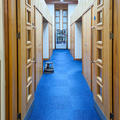 Nissan Institute - Doors - (10 of 10) - First floor academic offices corridor