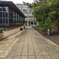 Nissan Institute - Entrances - (8 of 13) - Gentle slope towards step free entrance
