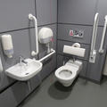 Oxford Molecular Pathology Institute - Toilets - (2 of 3) - Basement toilet and shower