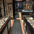 Pitt Rivers Museum - Galleries - (4 of 15) - Ground floor ventilation grilles and narrow space