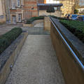 St Hilda's College - Entrances - (14 of 16) - Hall Building entrance ramp