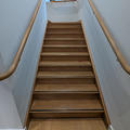 St Hilda's College - Pavilion - (13 of 13) - Stairs to gender neutral toilets