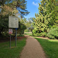 University Parks - Information signs - (4 of 5) - Science Area entrance