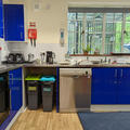 Wytham Chalet - Kitchen and breakout space - (5 of 7) - Standard worktop and sink