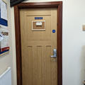 Wytham Chalet - Labs - (1 of 7) - Lower ground floor lab door