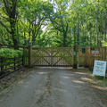 Wytham Chalet - Parking - (2 of 8) - Locked gate leading to Chalet