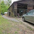Wytham Chalet - Parking - (7 of 8) - Step free access to rear entrance