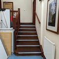 Wytham Chalet - Stairs - (5 of 6) - Stairs between upper and lower ground floor