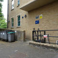 Department of Computer Science - Entrance  - (4 of 7) - Start of access ramp
