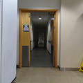 EPA Building - Doors - (5 of 6) - Held open doors in corridor