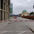 New Radcliffe House - Parking - (1 of 2) - Entrance barrier to Radcliffe Observatory Site