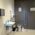New Radcliffe House - Toilets - (5 of 6) - Second floor toilet and shower - no backrest