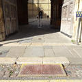 Old Bodleian Library - Entrances - (2 of 10) - Ramp from road to pavement on Catte Street