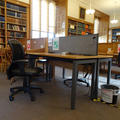 Old Bodleian Library - Lower Reading Room - (3 of 7) - Manual height adjustable desk