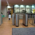 Old Road Campus Research Building - Entrances - (3 of 4) - Turnstiles inside main entrance