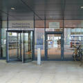 Old Road Campus Research Building - Entrances - (2 of 4) - Main entrance with powered door on the right