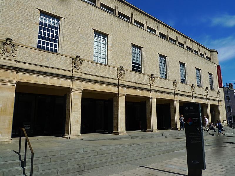 Weston Library Exhibition Spaces Access Guide